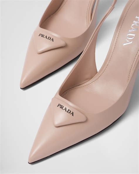 prada heels pink|prada slingback shoes pink.